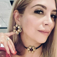 Load image into Gallery viewer, Flower Chocker - Frivolité