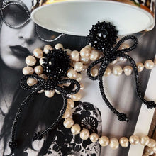 Load image into Gallery viewer, Black Coquette Lazo