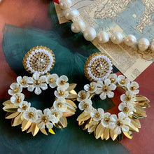 Load image into Gallery viewer, FLOWERS HEART - GOLD - ROSE