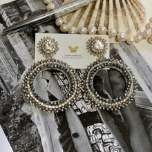 Load image into Gallery viewer, HELENA Hoops - Silver