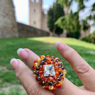 GIULIETTA RING - ORANGE