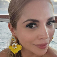 ANNA - Yellow Earrings