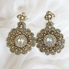 Load image into Gallery viewer, SIMONA GOLD - FRIVOLITE EARRINGS
