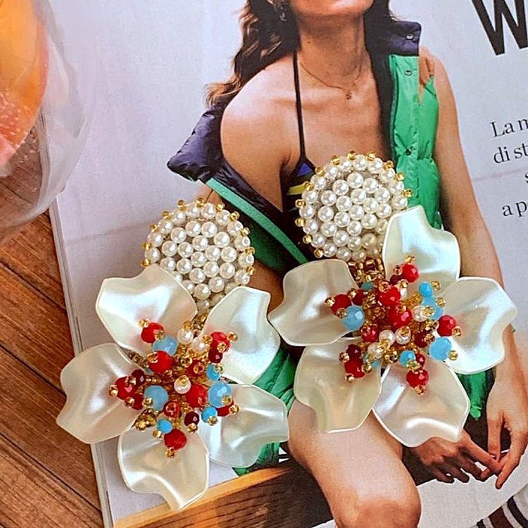 CLARISSE Flower Earrings